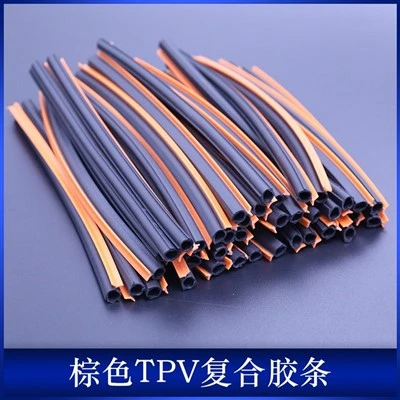 Strip komposit TPV coklat